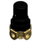 Pressure regulator for brake fluid BG0 - Standard series
